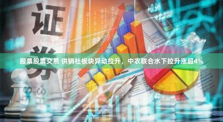 股票股票交易 供销社板块异动拉升，中农联合水下拉升涨超4%